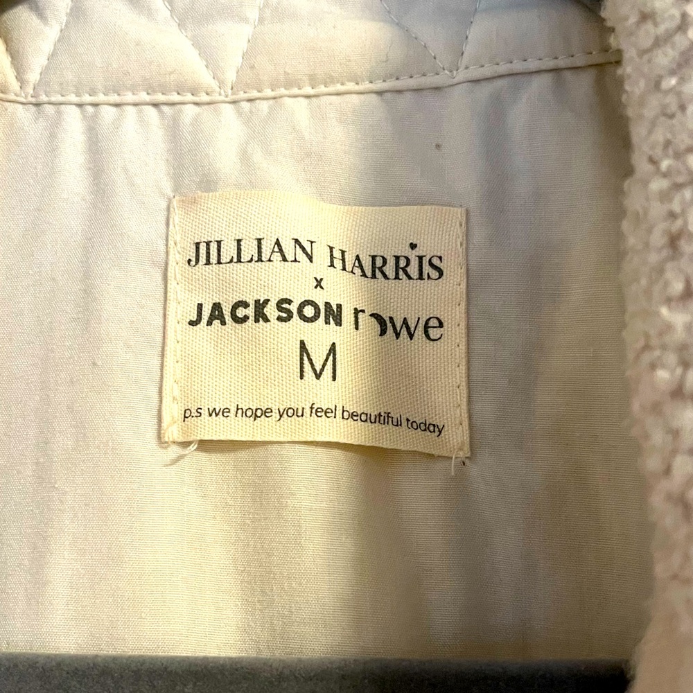Jackson Rowe x Jillian Harris Teddy Jacket with Heart Details - Picture 4 of 5